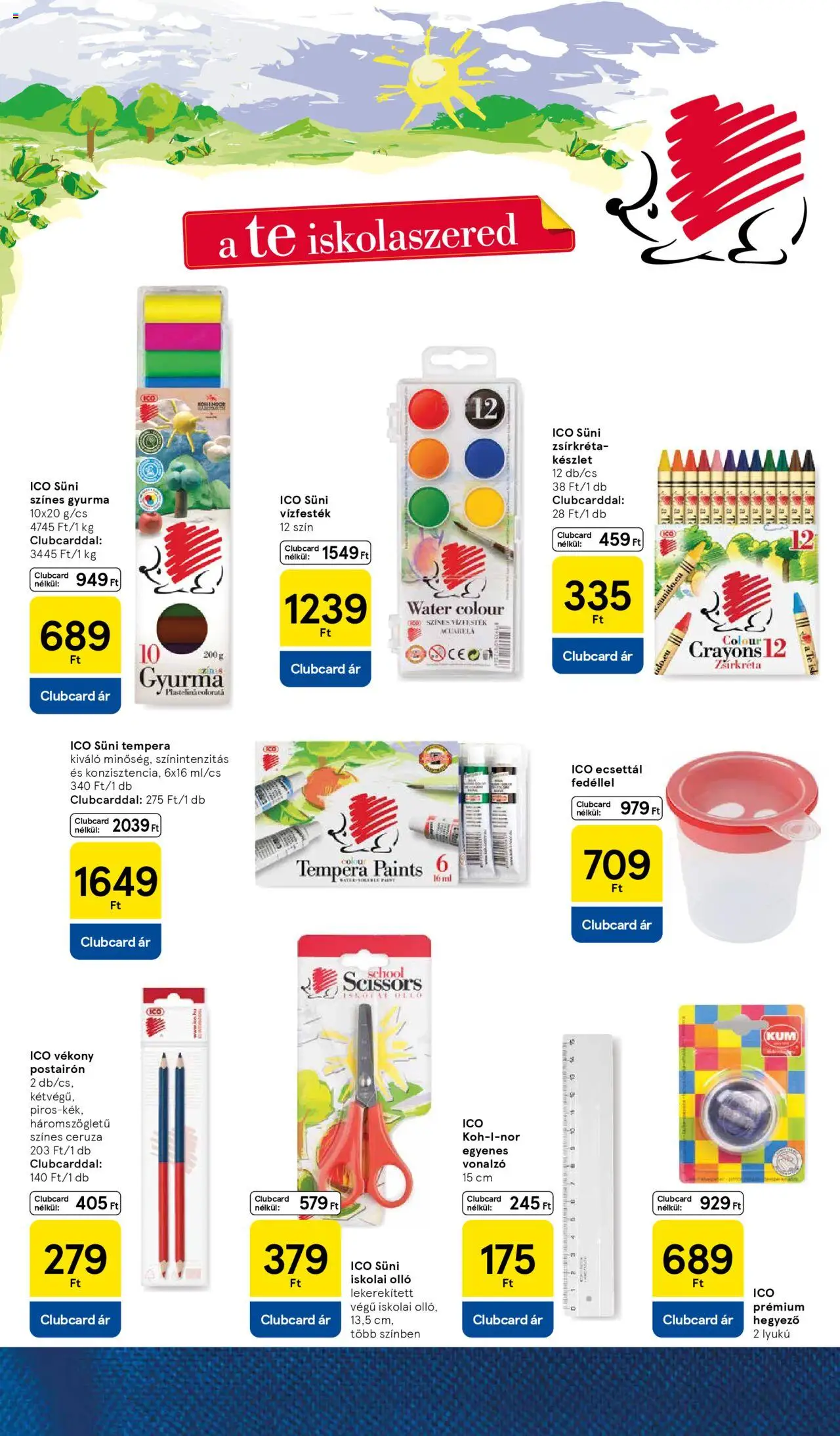 Tesco akciós ujság - amely érvényes a következő dátumtól: 11.08.2025 | Oldal: 6 | Termékek: Gyurma