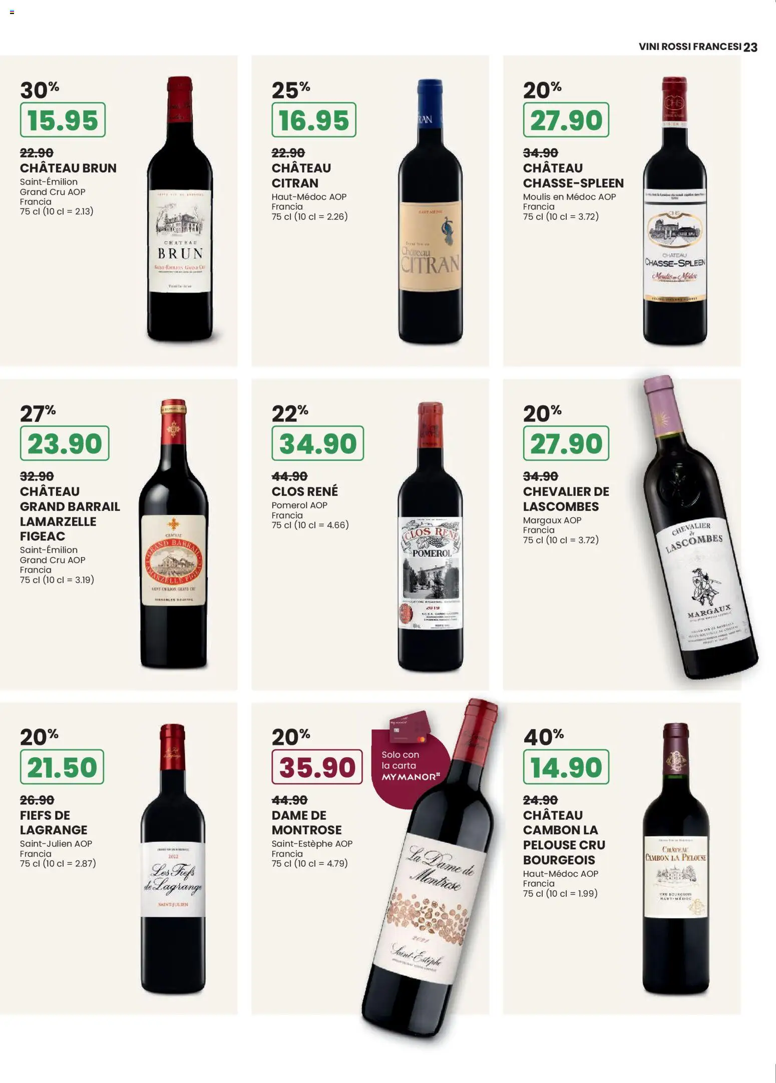 Manor aktionen Wine IT – gültig ab 12.04.2026 | Seite: 23