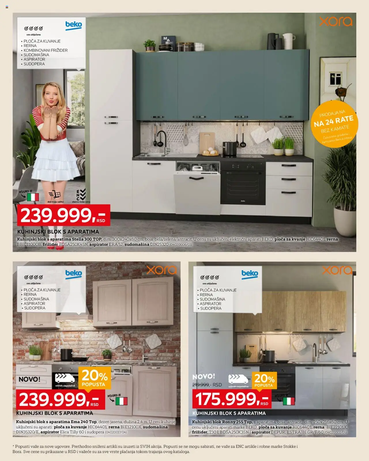 Lesnina XXXL katalog - važi od 08.09.2025 | Strana: 6 | Proizvode: Kombinovani frižider, Frižider, Rerna, Aspirator