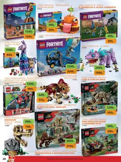 Náhled letáku Dráčik leták od 03.10.2025 | Strana: 88 | Produkty: Burger, LEGO, Karty