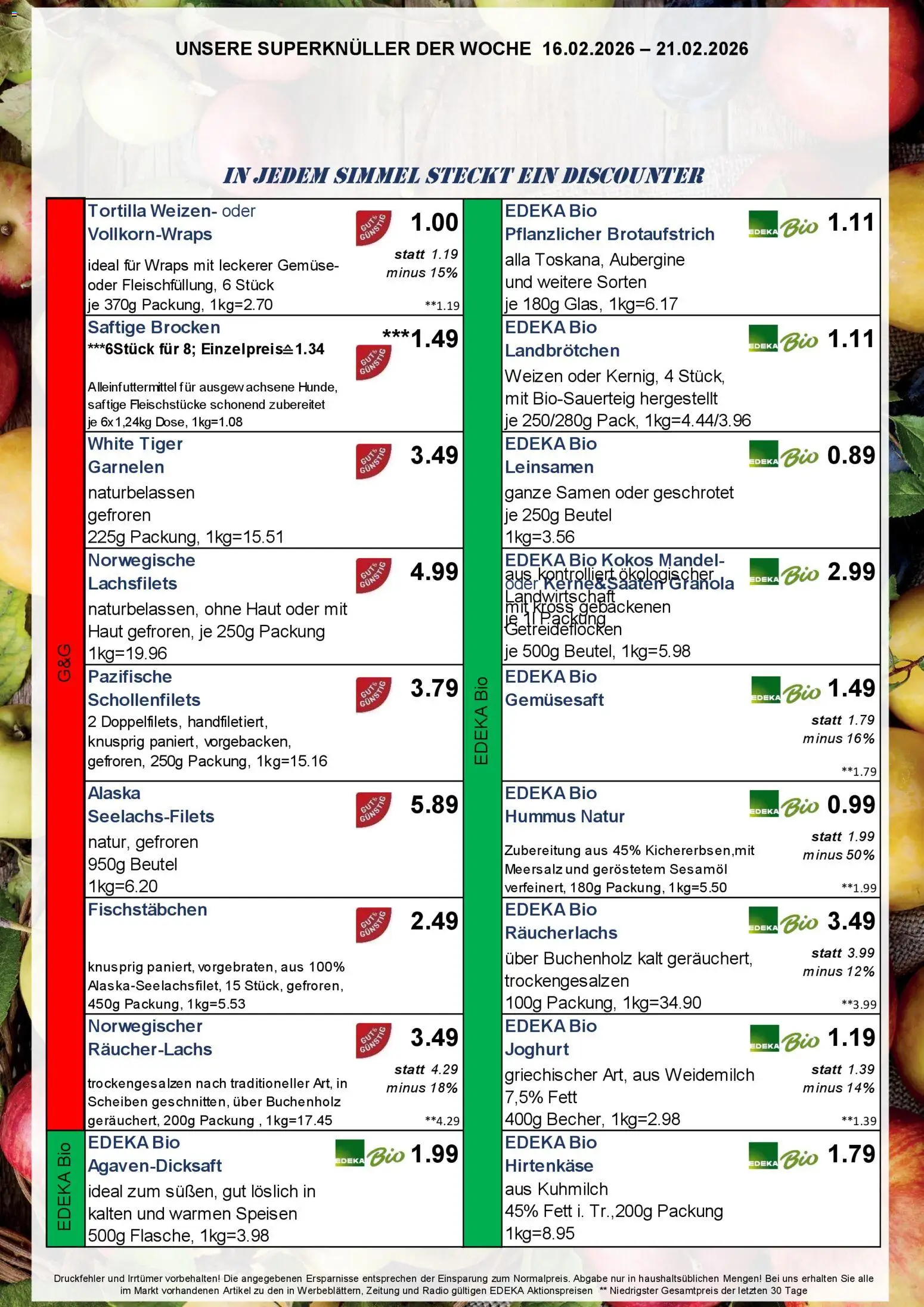 Simmel - Bayern – gültig ab 16.02.2026 | Seite: 9 | Produkte: Joghurt, Garnelen, Räucherlachs, Aubergine