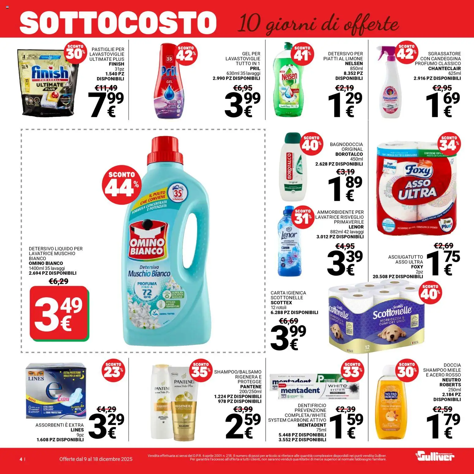 Volantino Gulliver del 09.12.2025 | Pagina: 4