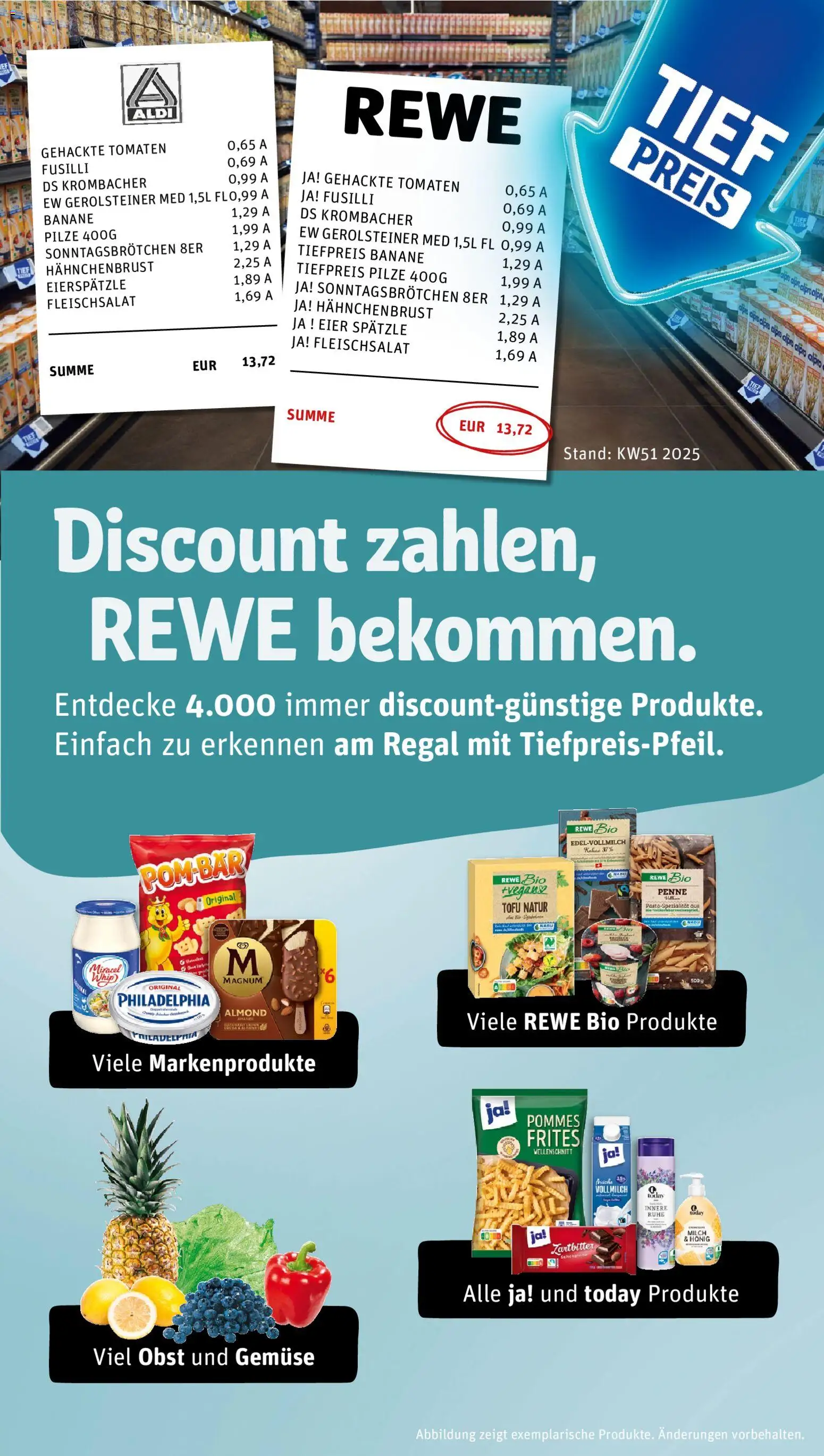 Rewe ihr Kaufpark Prospekt 	 – gültig ab 12.01.2026 | Seite: 34 | Produkte: Milch, Regal, Miracel whip, Krombacher