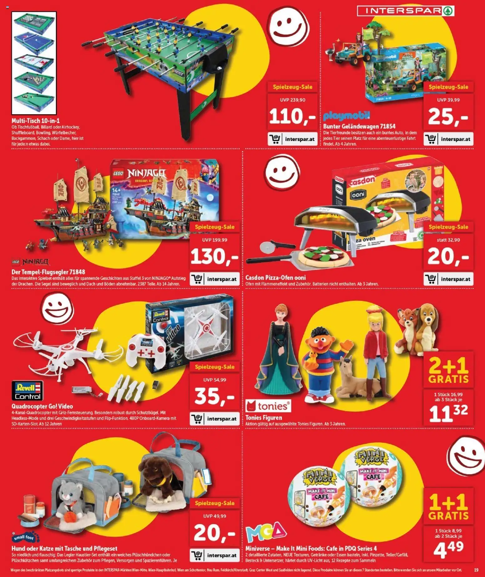 Interspar Flugblatt - Burgenland Sued gültig ab 16.04.2026 | Seite: 20 | Produkte: Video, Tasche, Ofen