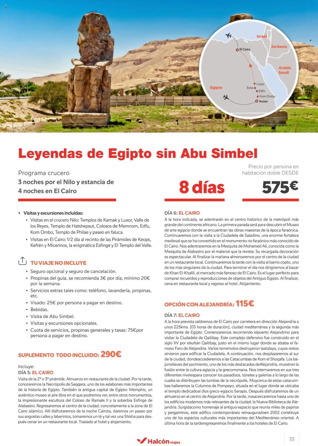 Halcón Viajes Egipto │ válido desde el 15.04.2024 | Página: 33 | Productos: Té, Biblioteca