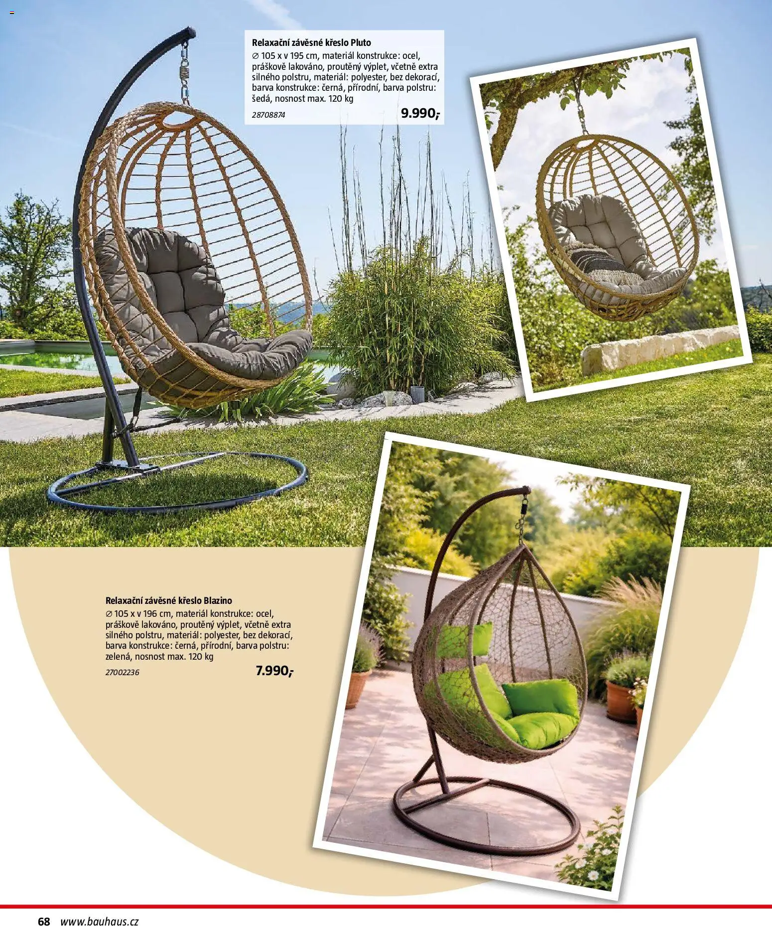 Bauhaus katalog Záhradní nábytek od 08.04.2026 | Strana: 68 | Produkty: Křeslo