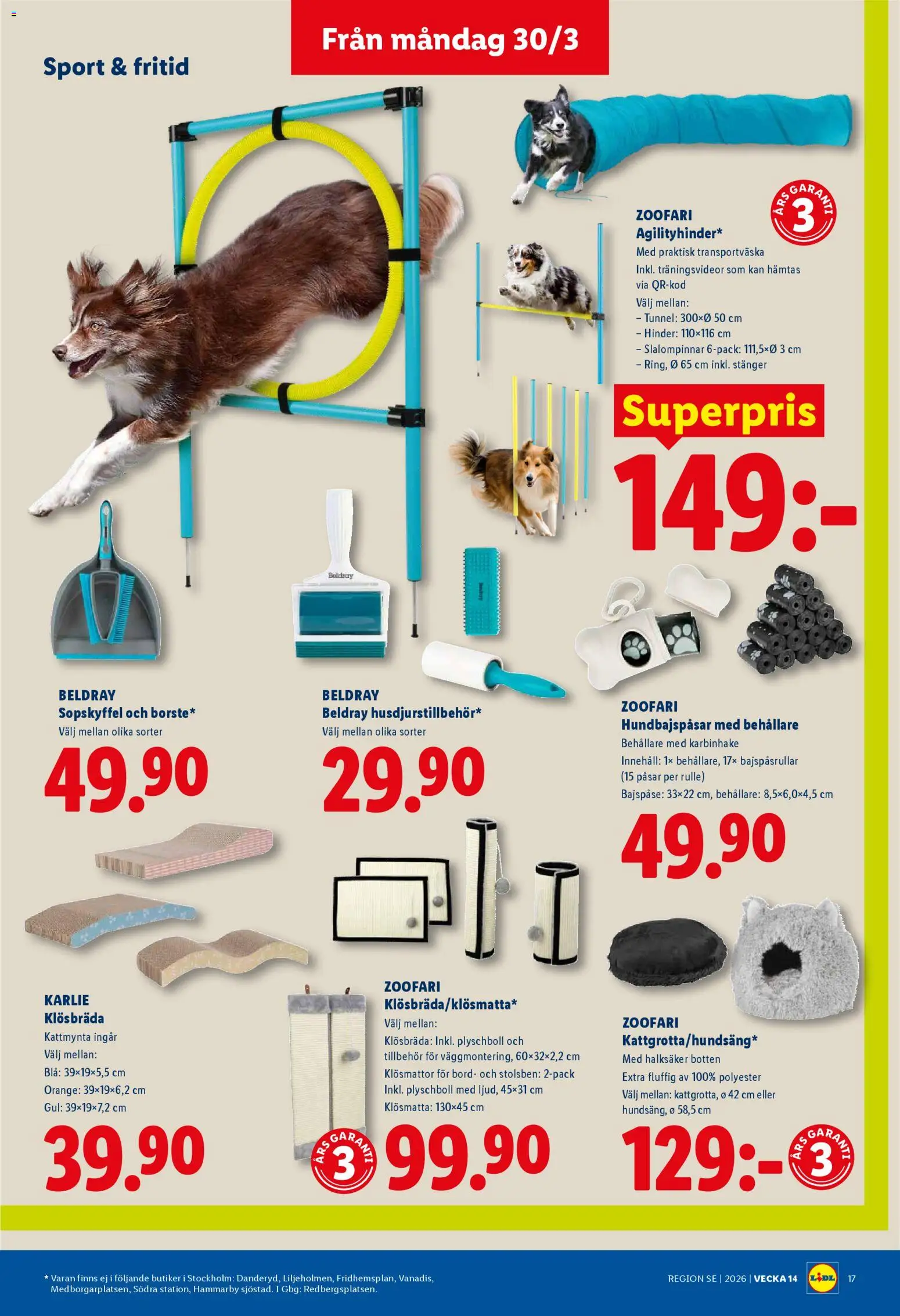 Lidl reklamblad aktuell från 01.04.2026 | Sida: 19 | Produkter: Bord