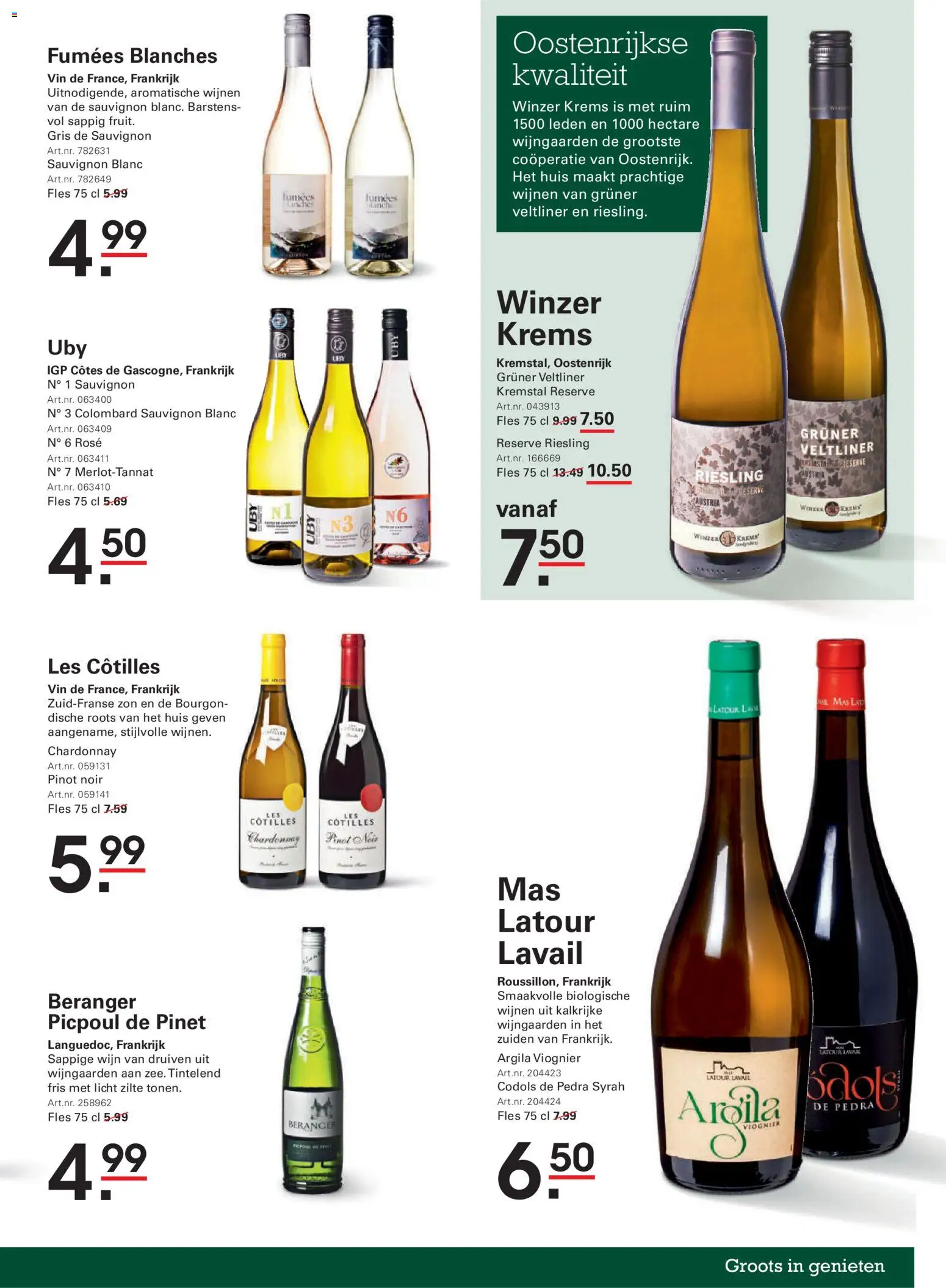 {H1} | Pagina: 41 | Producten: Fles, La, Tafel