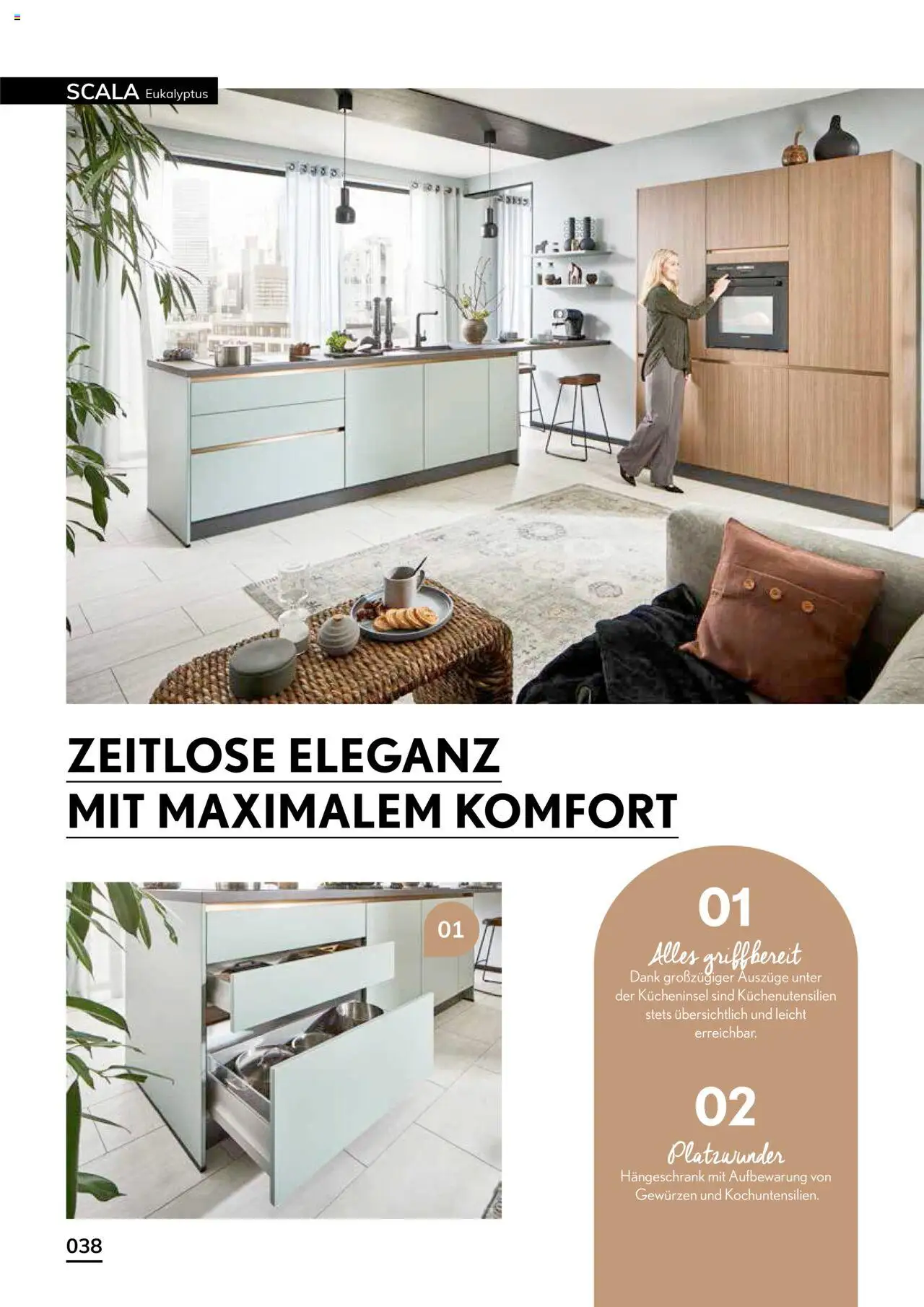 Ostermann Mondo Küchenmagazin – gültig ab 26.05.2025 | Seite: 38 | Produkte: Hängeschrank