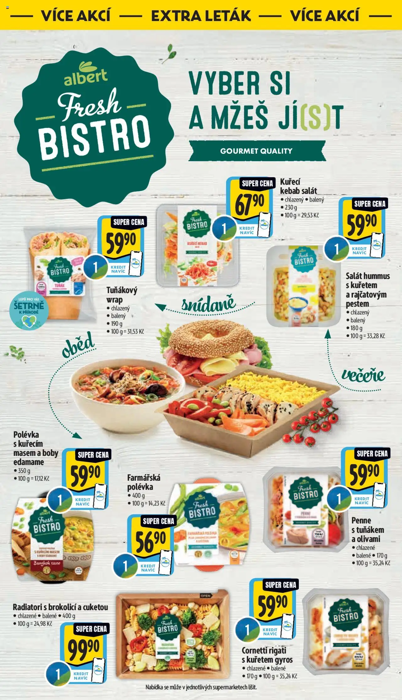 Albert leták - Supermarket od 10.09.2025 | Strana: 36 | Produkty: Penne, Gourmet, Gyros, Boby