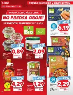 Kaufland leták platný od 23.10.2025 | Strana: 38