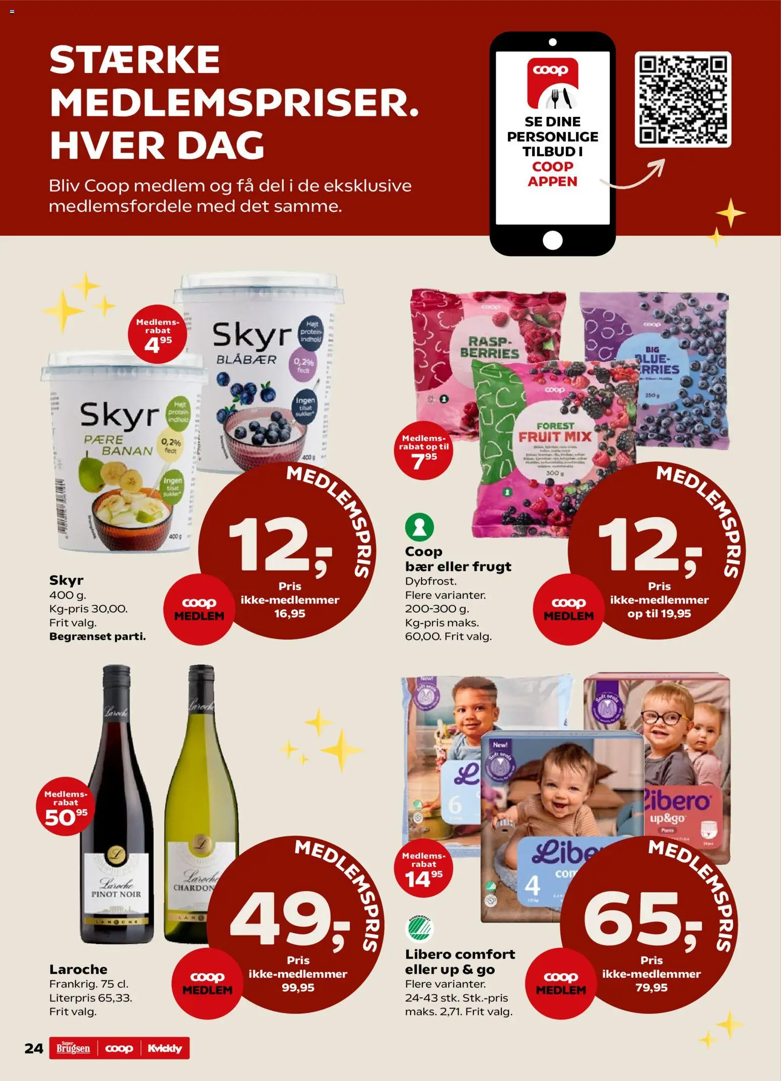 Super Brugsen tilbudsavis – gyldig fra 31.10.2025 | Side: 26 | Produkter: Blåbær, Rasp, Skyr, Sukker