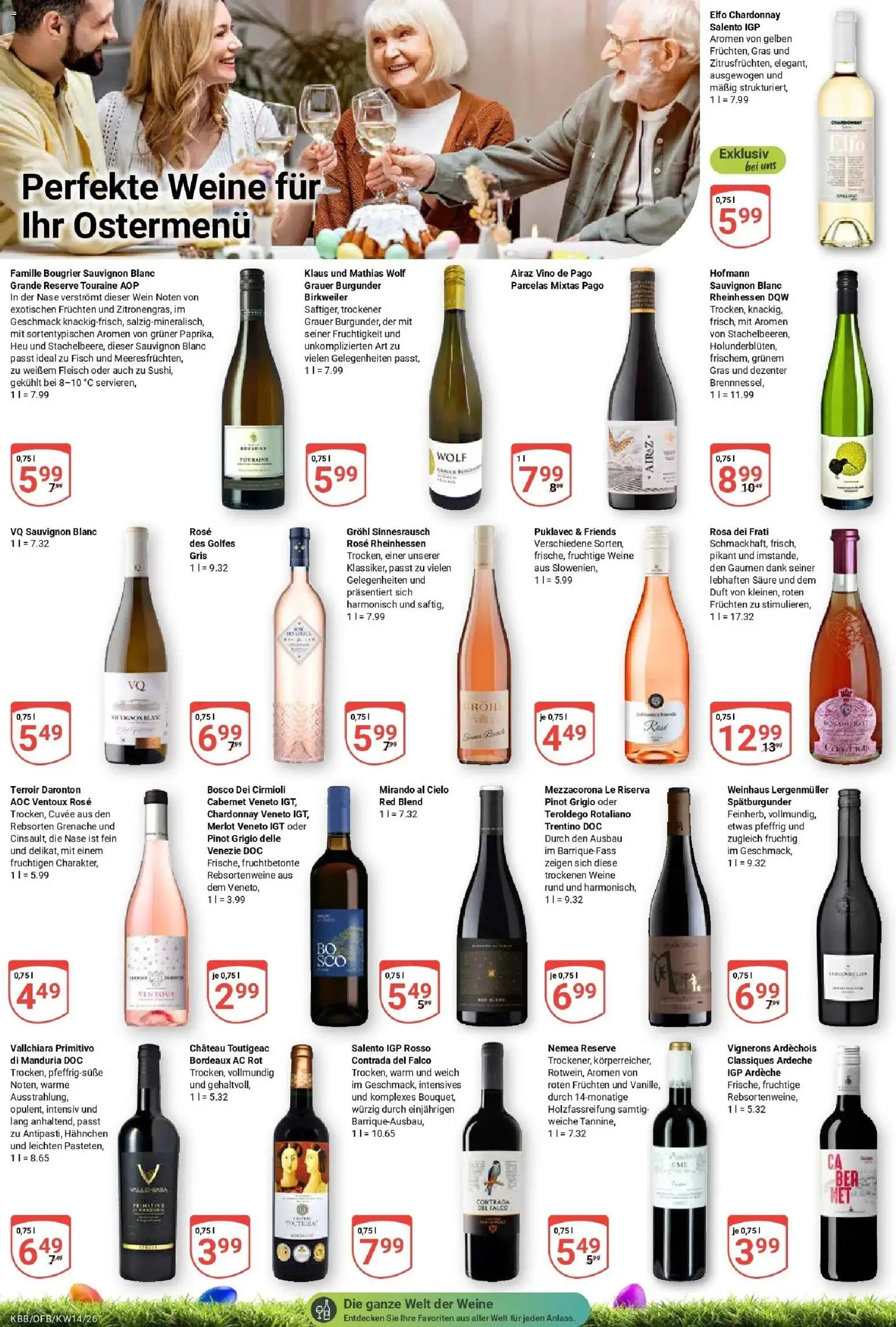 Globus prospekt Koblenz-Bubenheim	 – gültig ab 30.03.2026 | Seite: 22 | Produkte: Merlot, Fisch, Wein, Fleisch