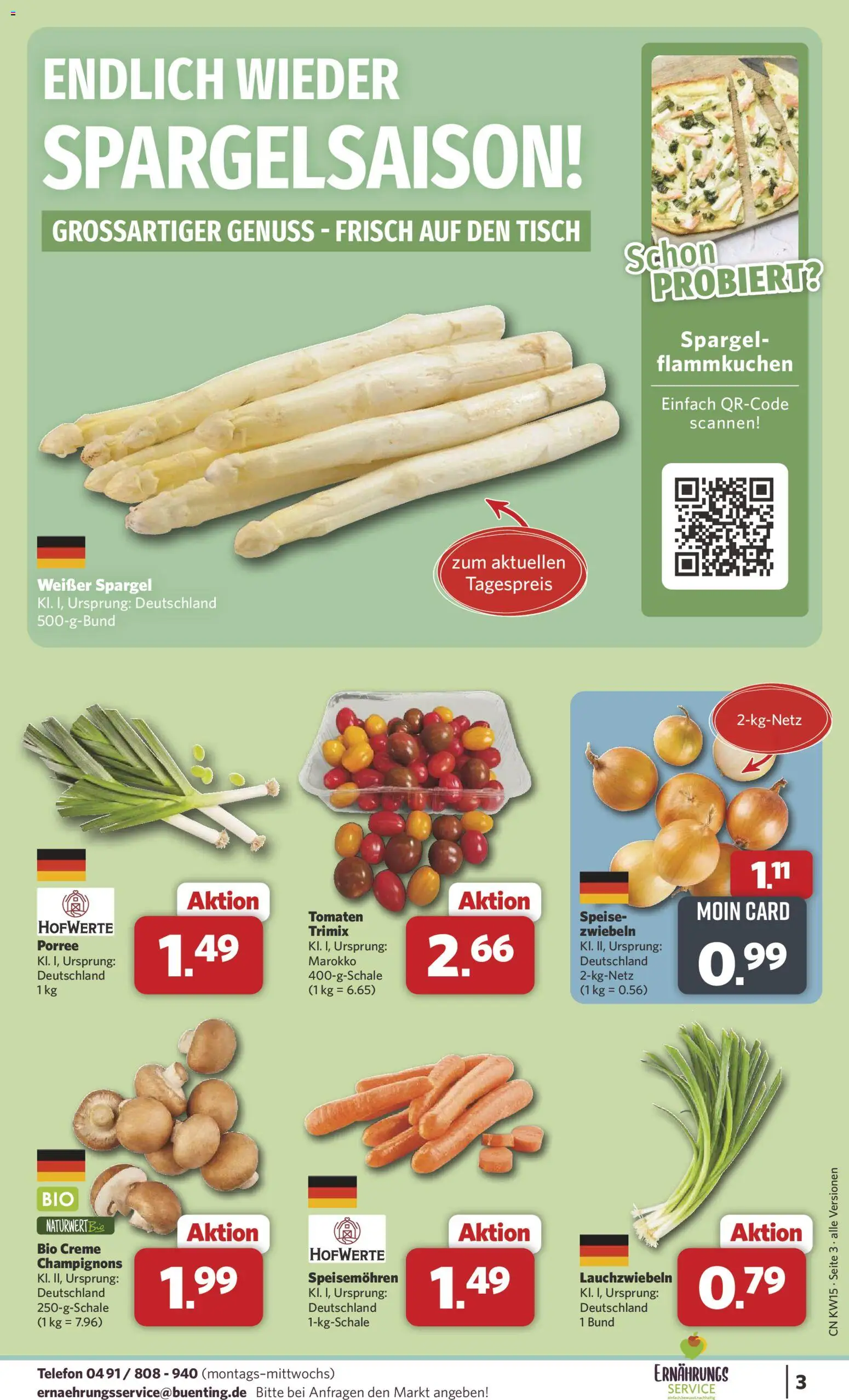 Combi Prospekt 	 – gültig ab 07.04.2026 | Seite: 3 | Produkte: Tisch, Tomaten, Creme, Telefon