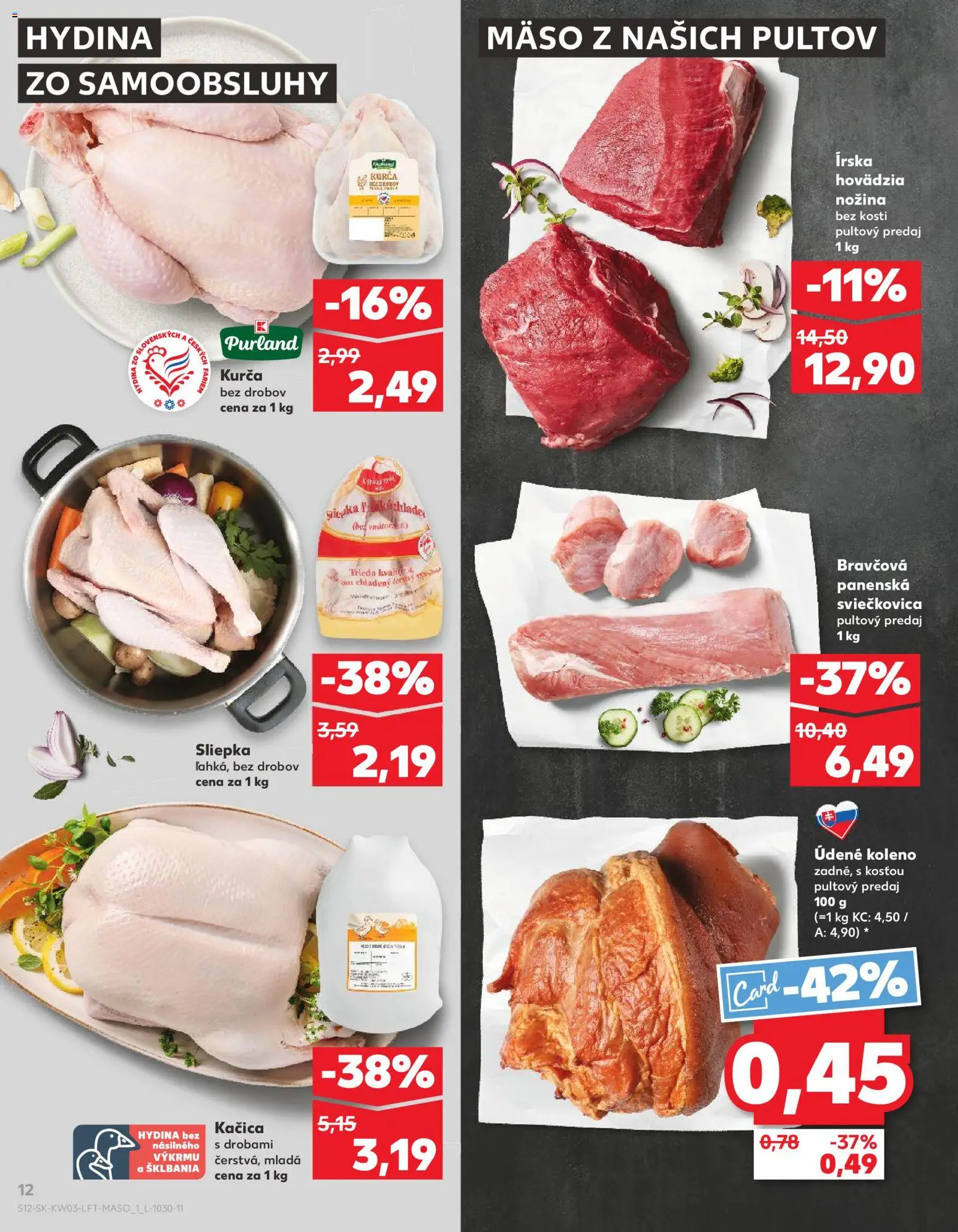 Kaufland SK akciós ujság - amely érvényes a következő dátumtól: 15.01.2026 | Oldal: 12