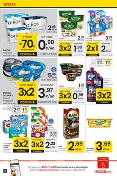 Vista previa Eroski - Center válido desde el 05.01.2026 | Página: 16 | Productos: Leche, Queso, Chocolate, Μαγειρική εστία