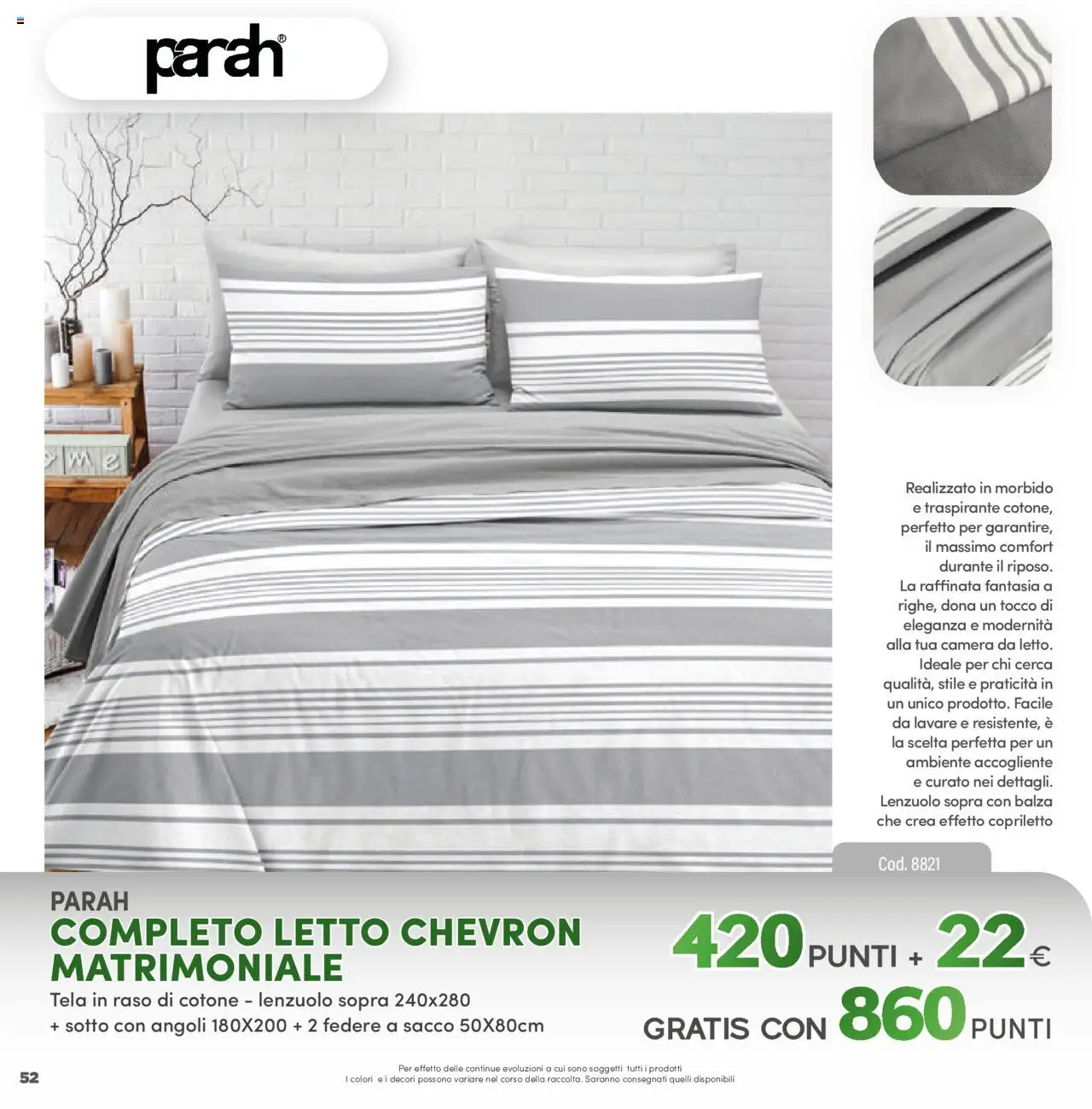 Volantino PIM Supermercati del 12.04.2025 | Pagina: 52 | Prodotti: Letto, Copriletto