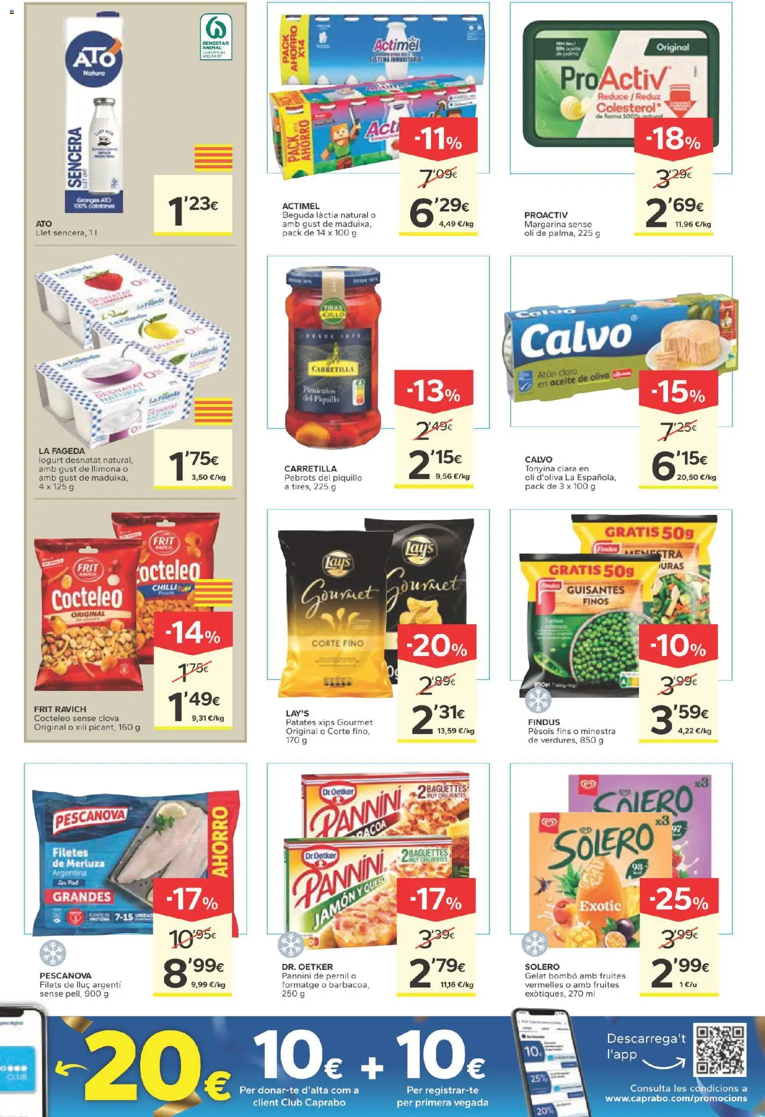 Caprabo folleto │ válido desde el 16.04.2026 | Página: 5 | Productos: Aceite, Jamón, Filetes de merluza, Aceite de oliva