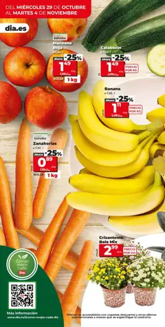 Vista previa Manzana Roja, Origen España, Cat. I, Bolsa 1 kg válido desde el 29.10.2025 | Página: 4 | Productos: Calabacín, Manzana, Apple, Bolsa