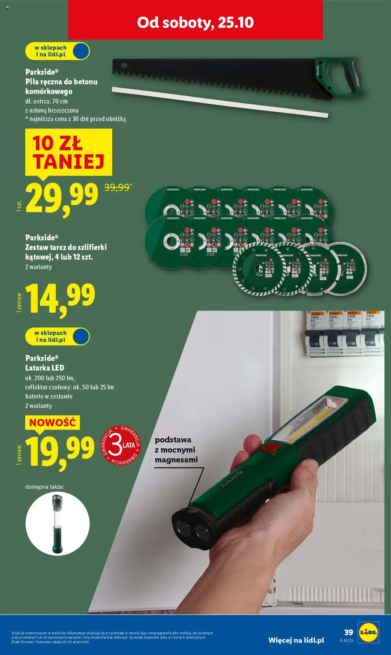 Lidl Katalog od 20.10.2025 | Strona: 43 | Produkty: Baterie