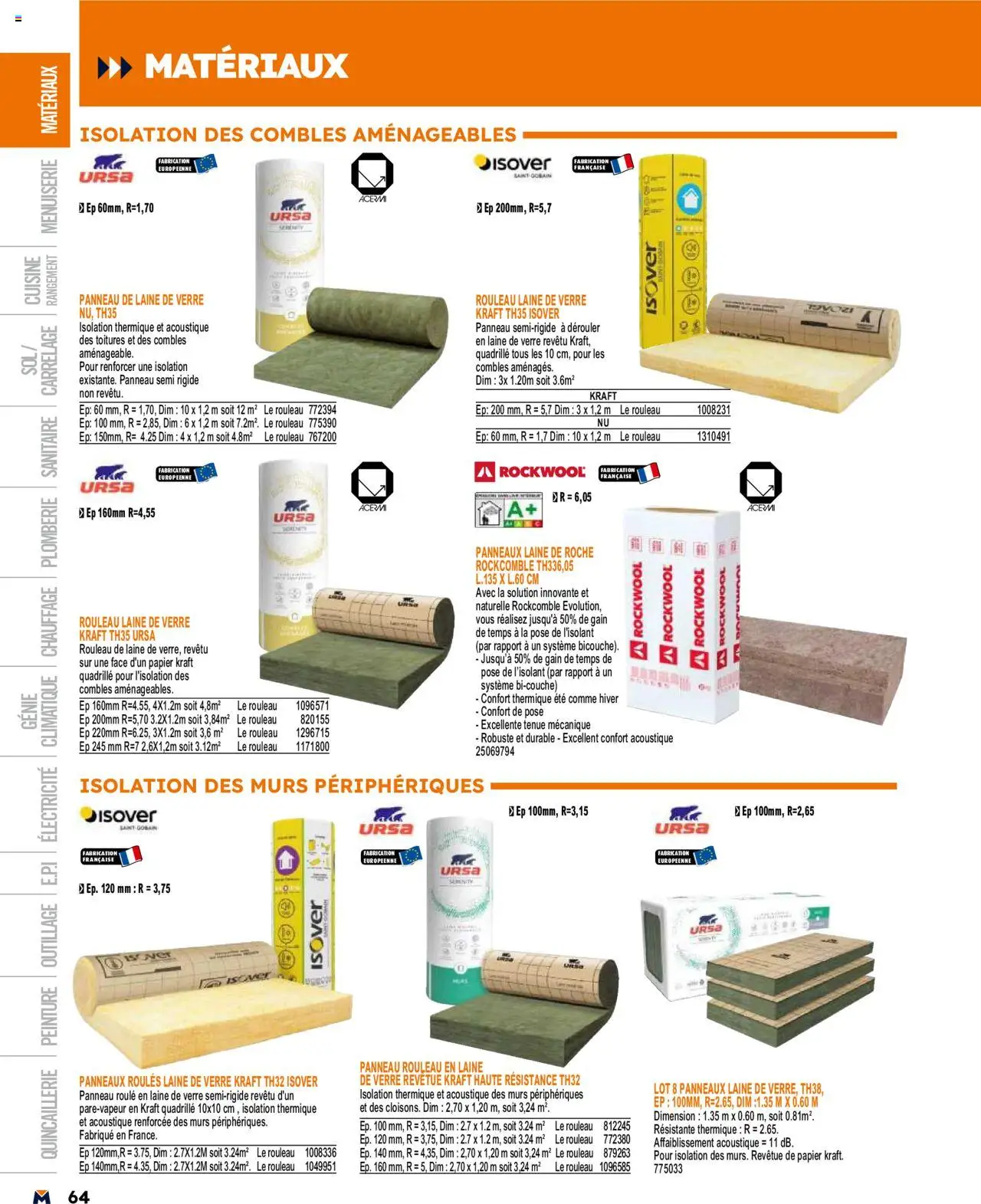  | Page: 64 | Produits: Rouleau