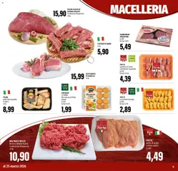 Anteprima del volantino EMI volantino valido a partire dal 16.03.2026 | Pagina: 3 | Prodotti: Petto di Pollo, Scottadito, Suino, Hamburger