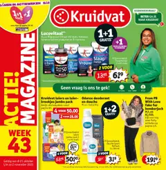 Kruidvat - Folder week 43 - Voorbeeld van een folder van Kruidvat, geldig van 21.10.2025
