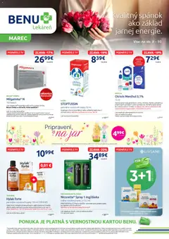 BENU Lekáreň leták platný od 01.03.2026