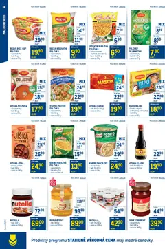 Makro leták - Stabilně výhodná cena - maloobchod od 21.05.2025 | Strana: 36 | Produkty: Maggi, Knorr, Bujón, Nutella