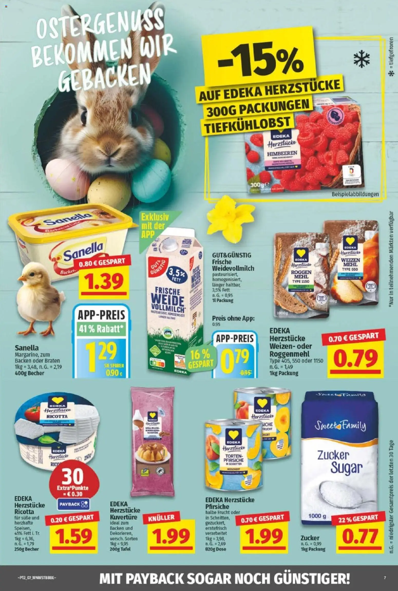 NP Discount Prospekt – gültig ab 16.03.2026 | Seite: 7 | Produkte: Himbeeren, Mehl, Zucker, Sanella