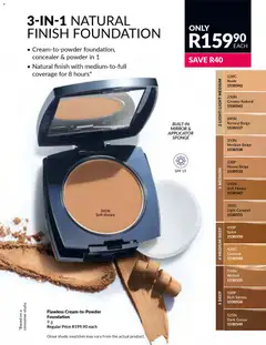Avon specials catalogue – valid from 01.12.2025 | Page: 55 | Products: Mirror, Light, Foundation, Caramel