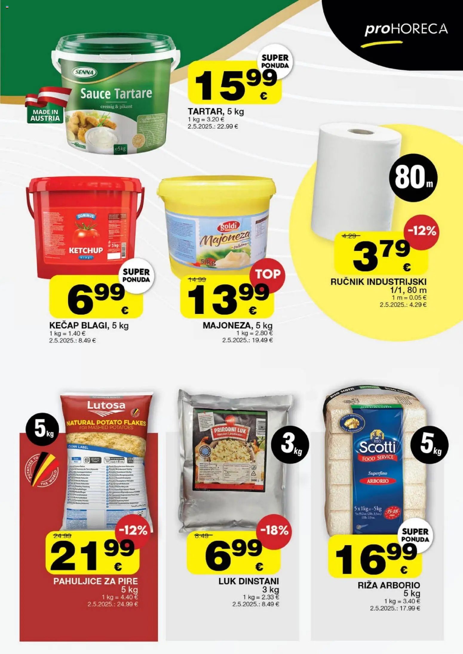 Stanić Diskont katalog | vrijedi od 19.02.2026 | Stranica: 13 | Proizvodi: Riža, Kečap, Pahuljice, Majoneza