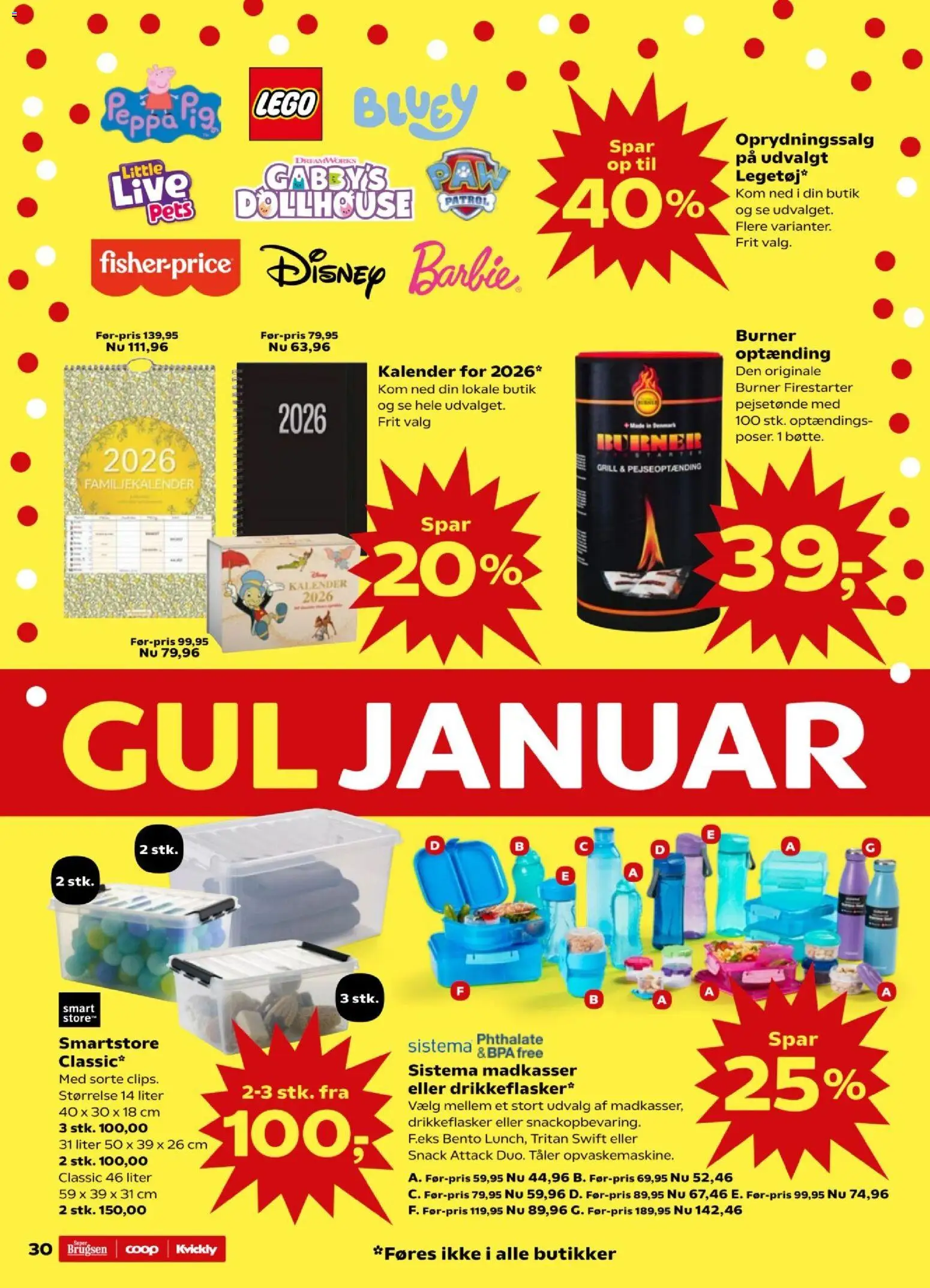 Kvickly tilbudsavis – gyldig fra 01.01.2026 | Side: 32 | Produkter: Grill