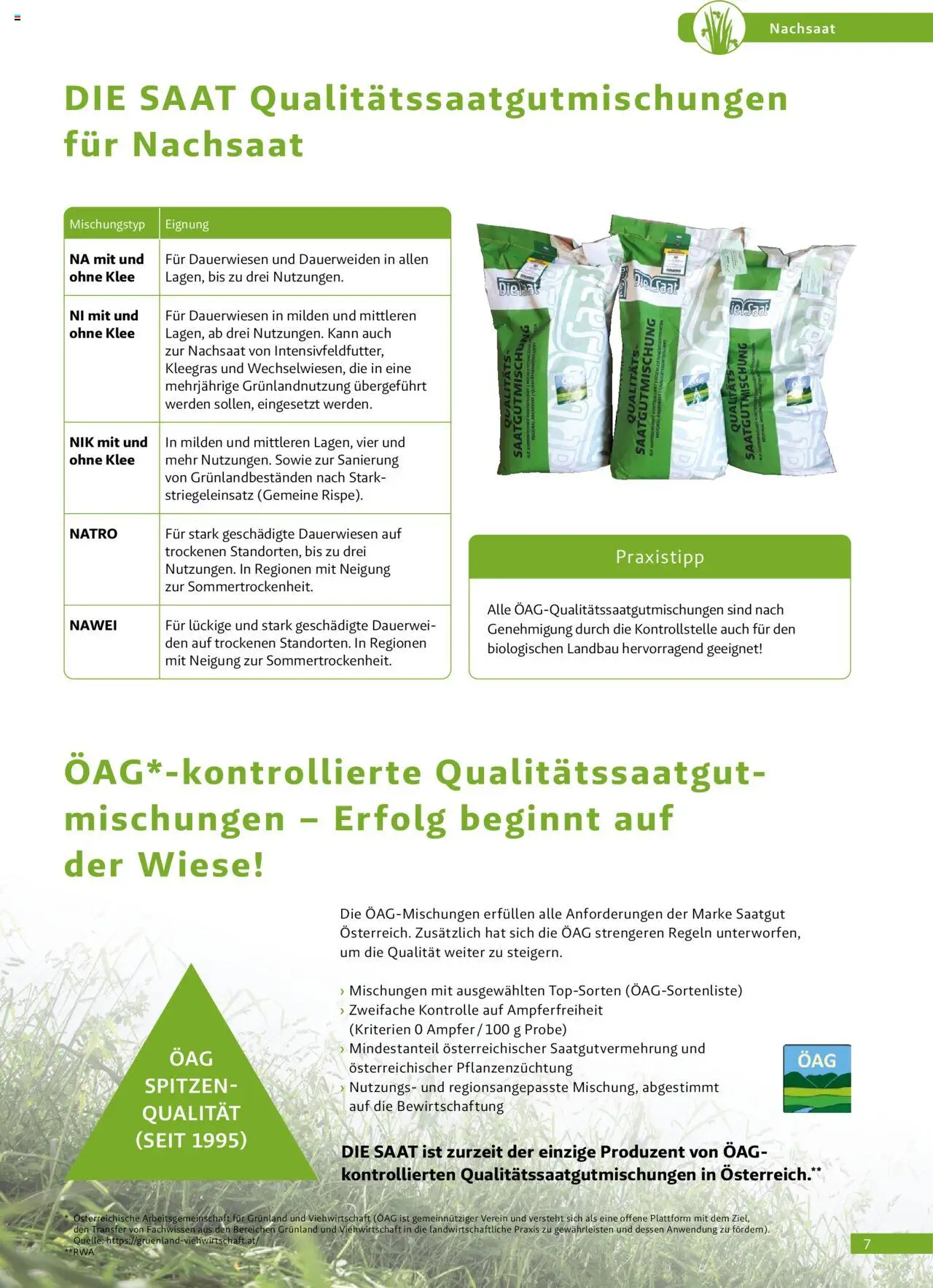 Lagerhaus Fachblatt Nachsaat gültig ab 02.03.2023 | Seite: 7