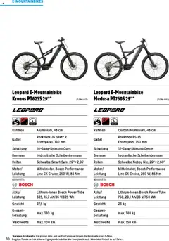 Jumbo Aktionen Dein Velo 2025 ab 21.02.2025 gültig | Seite: 10 | Produkte: Gewicht, Bosch