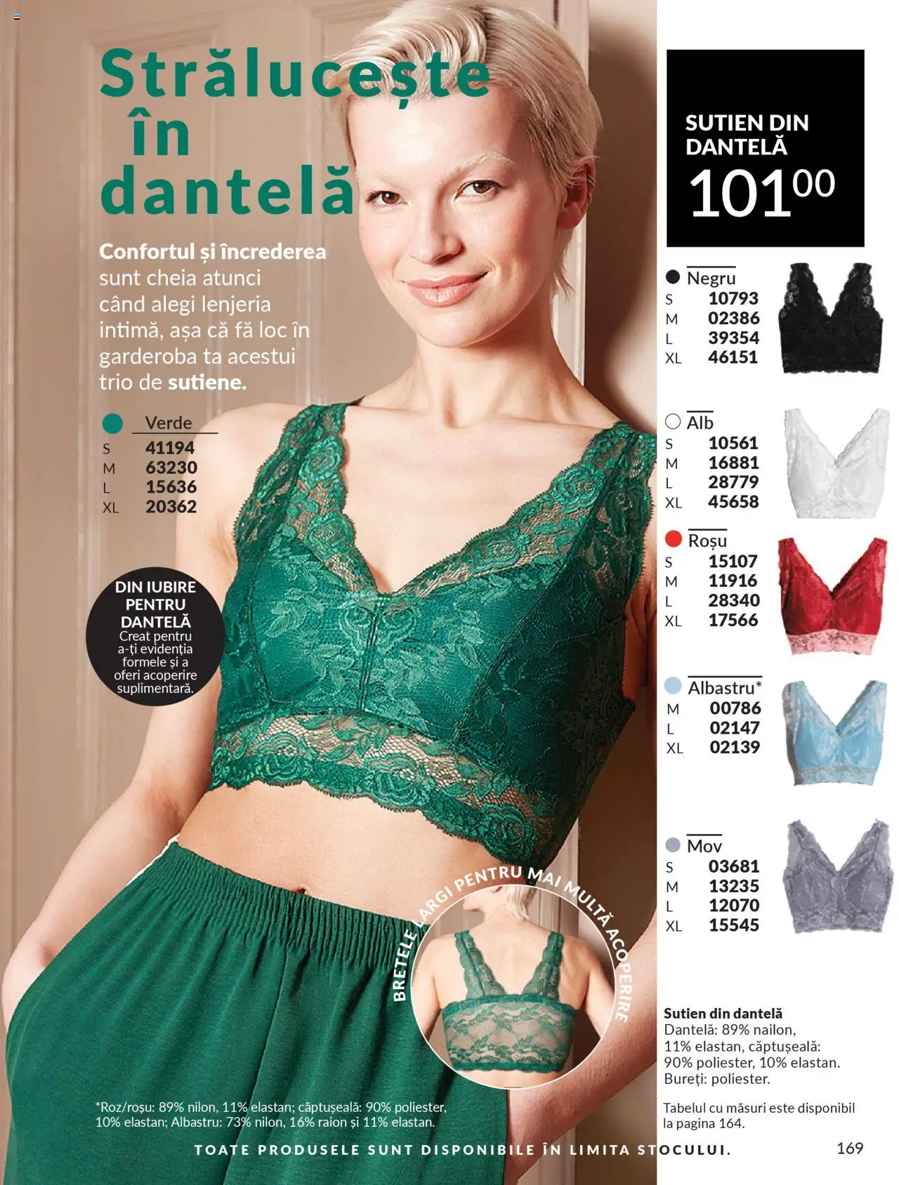 Noul catalog Avon – valabil de la 01.10.2025 | Pagină: 171 | Produse: Sutien