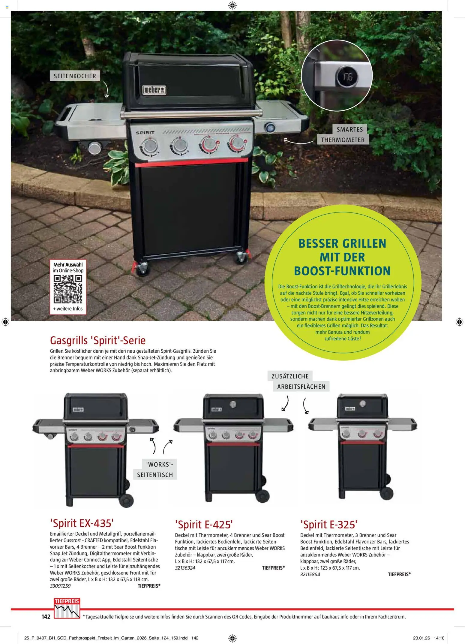 Bauhaus Freizeit im Garten – gültig ab 02.03.2026 | Seite: 142 | Produkte: Thermometer, Tür