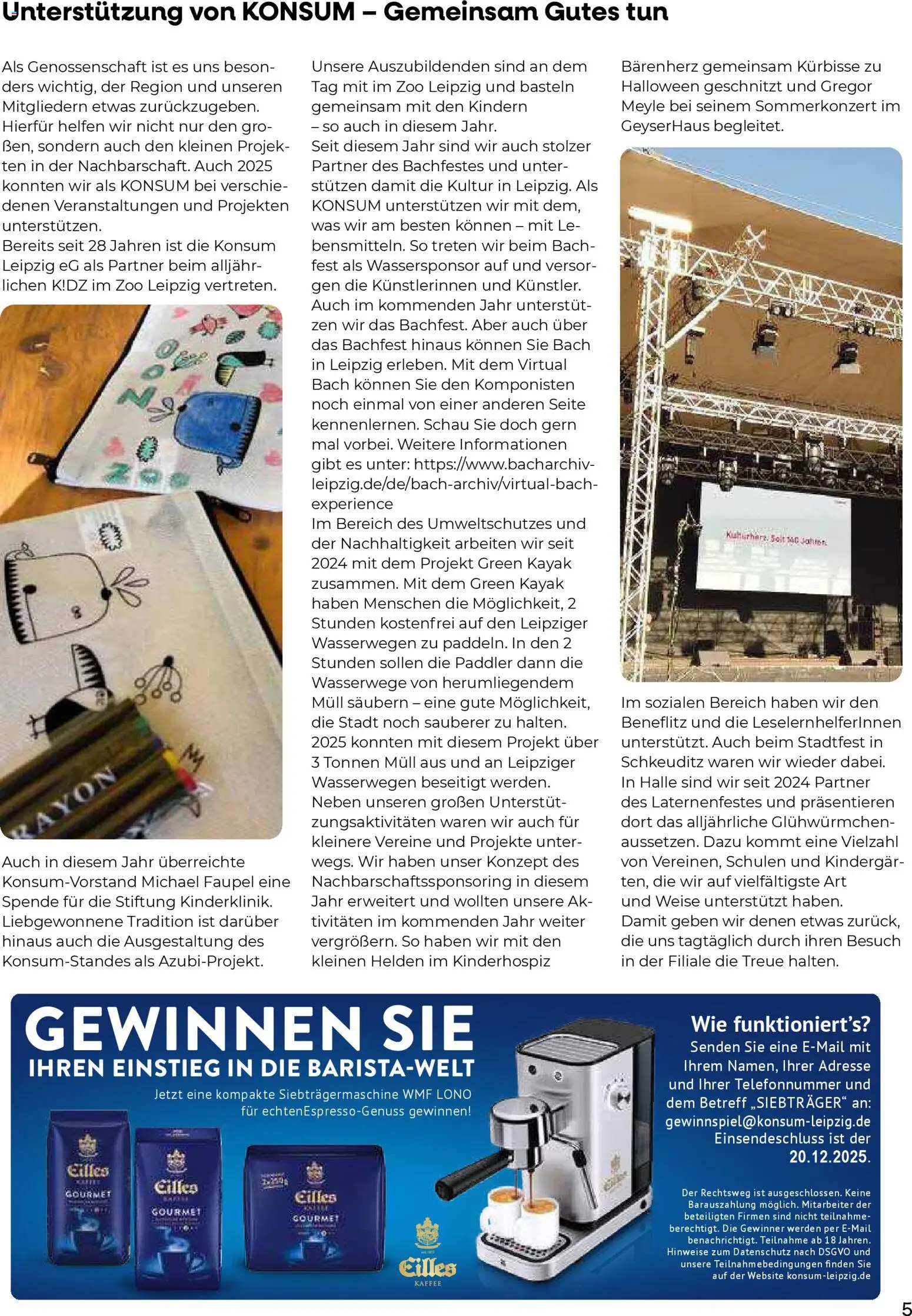 KONSUM Leipzig Kunden-journal – gültig ab 08.12.2025 | Seite: 5 | Produkte: Kaffee