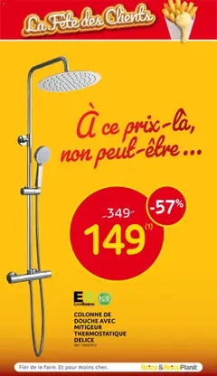 Brico - Publicité - Voorbeeld van een folder van Brico, geldig van 15.10.2025 | Pagina: 17 | Producten: Douche