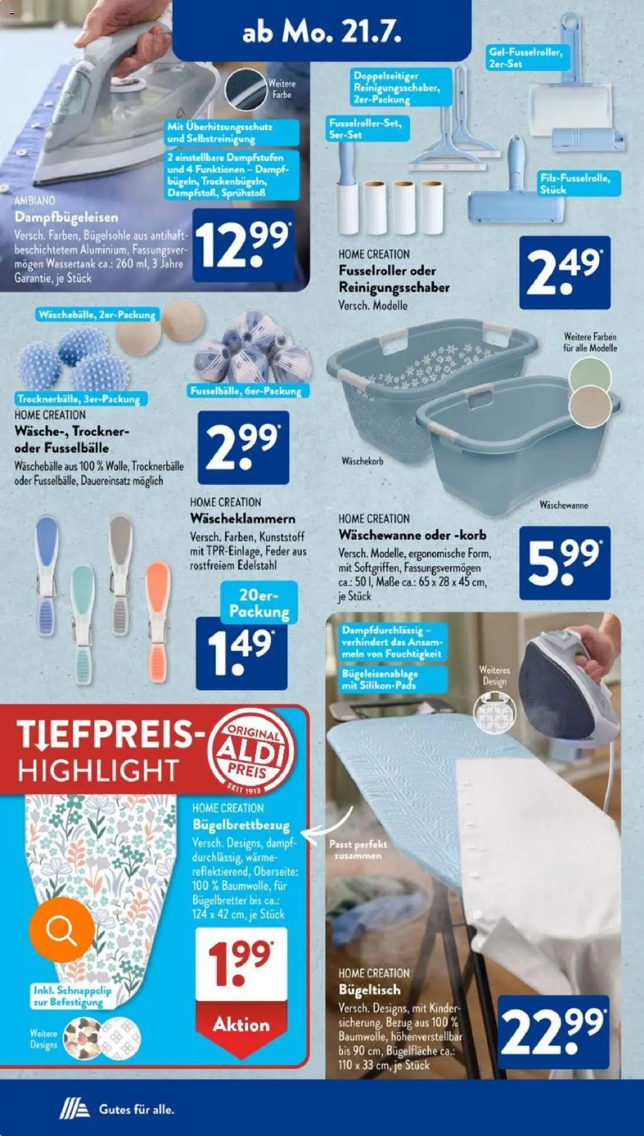 Aldi Süd Prospekt 	 - gültig ab dem 21.07.2025 | Seite: 14 | Produkte: Langnese, Starbucks, Pudding, Swiffer