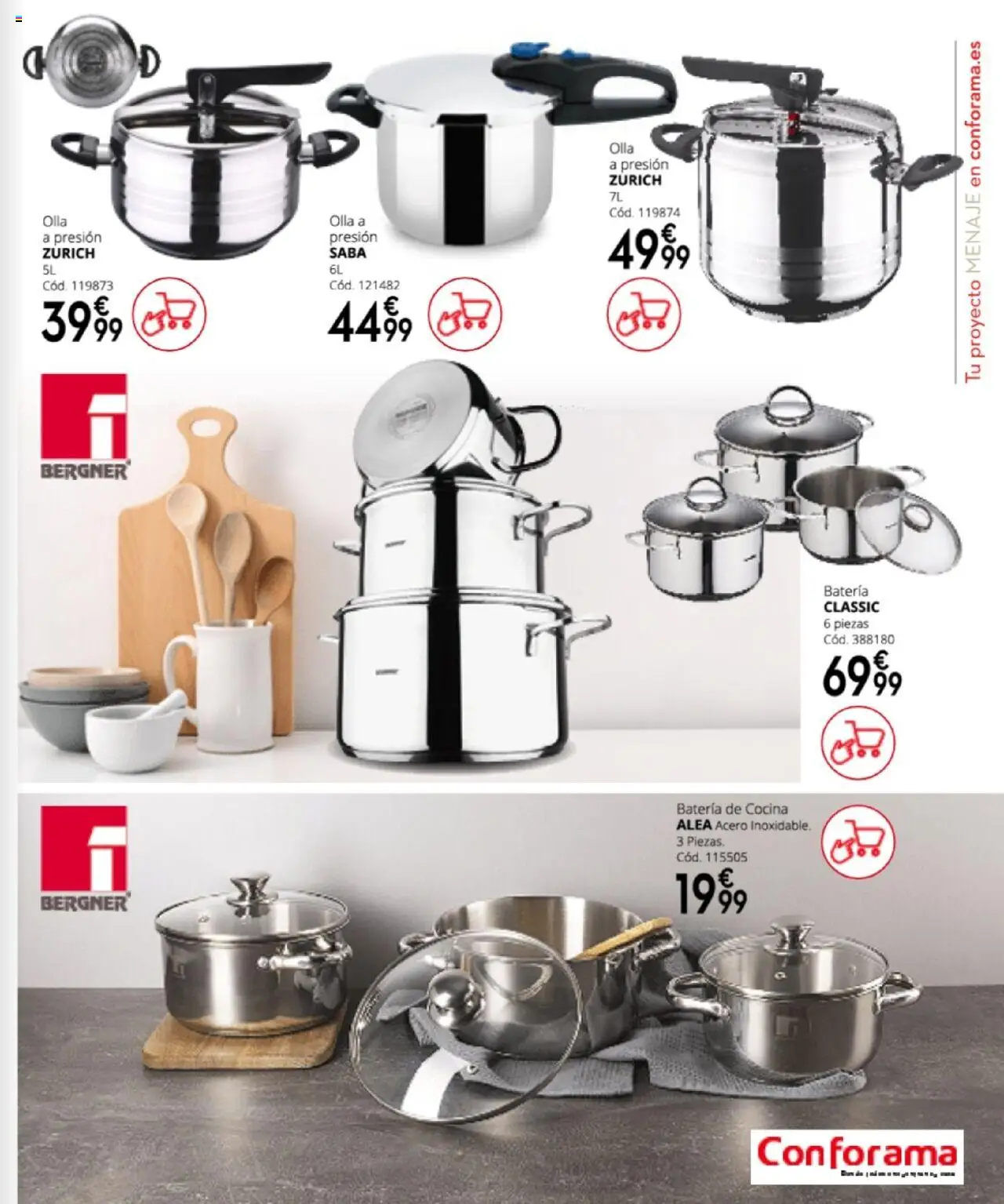 Conforama - Folleto │ válido desde el 27.03.2025 | Página: 115 | Productos: Cocina, Batería