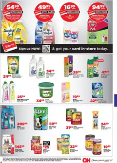 OK Foods specials catalogue – valid from 25.02.2026 | Page: 12 | Products: Toilet, Bleach, Cat food, Dishwashing liquid