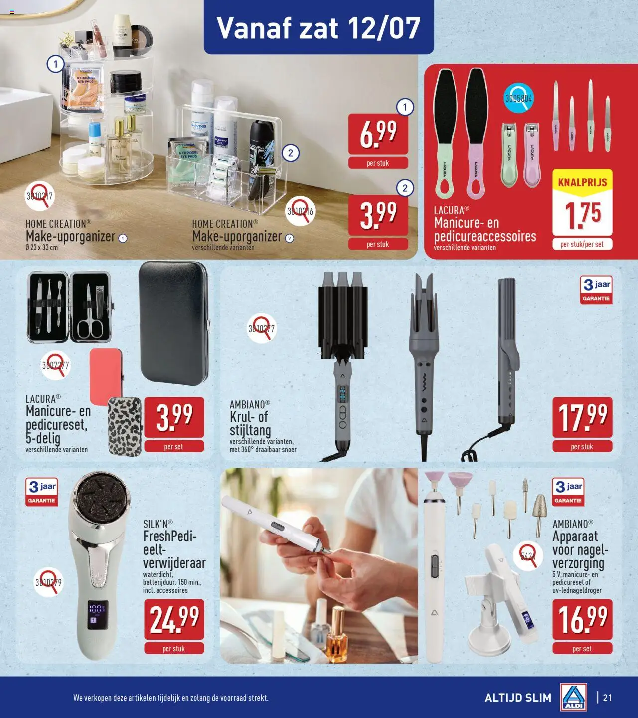  | Pagina: 21 | Producten: Stijltang, Pads