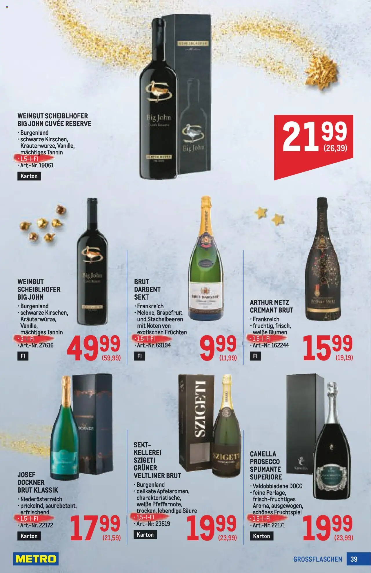 Metro  Deko & Geschenke gültig ab 16.10.2025 | Seite: 39 | Produkte: Grapefruit