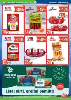 ČIA MARKET leidinys galioja nuo 16.12.2025 | Puslapis: 12