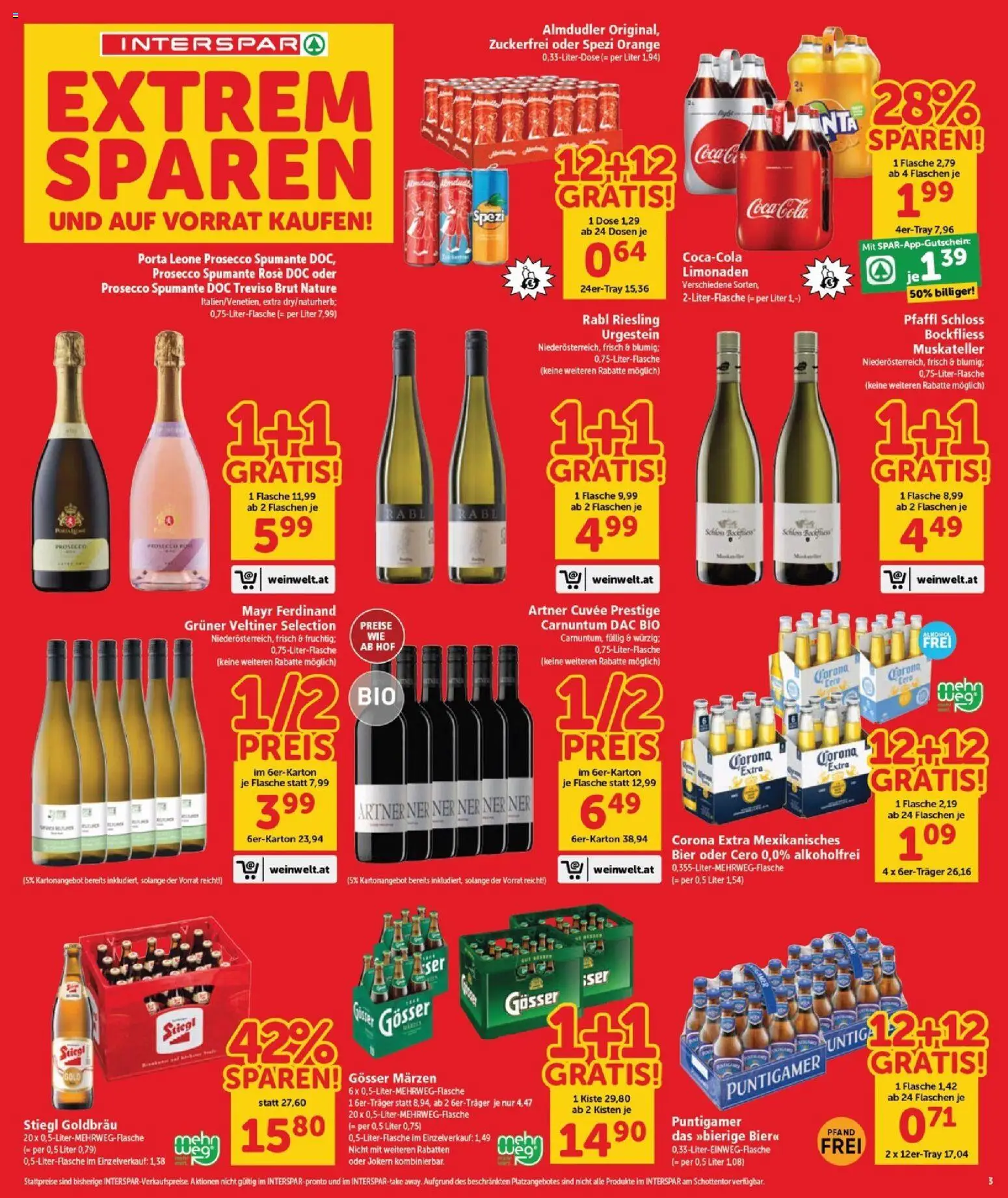 Interspar Flugblatt - Burgenland gültig ab 22.01.2026 | Seite: 3 | Produkte: Bier
