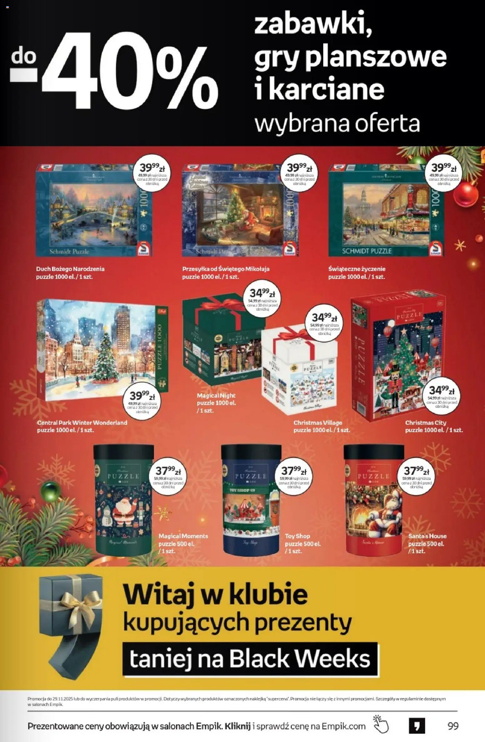 Empik Black Friday od 12.11.2025 | Strona: 99 | Produkty: Gry