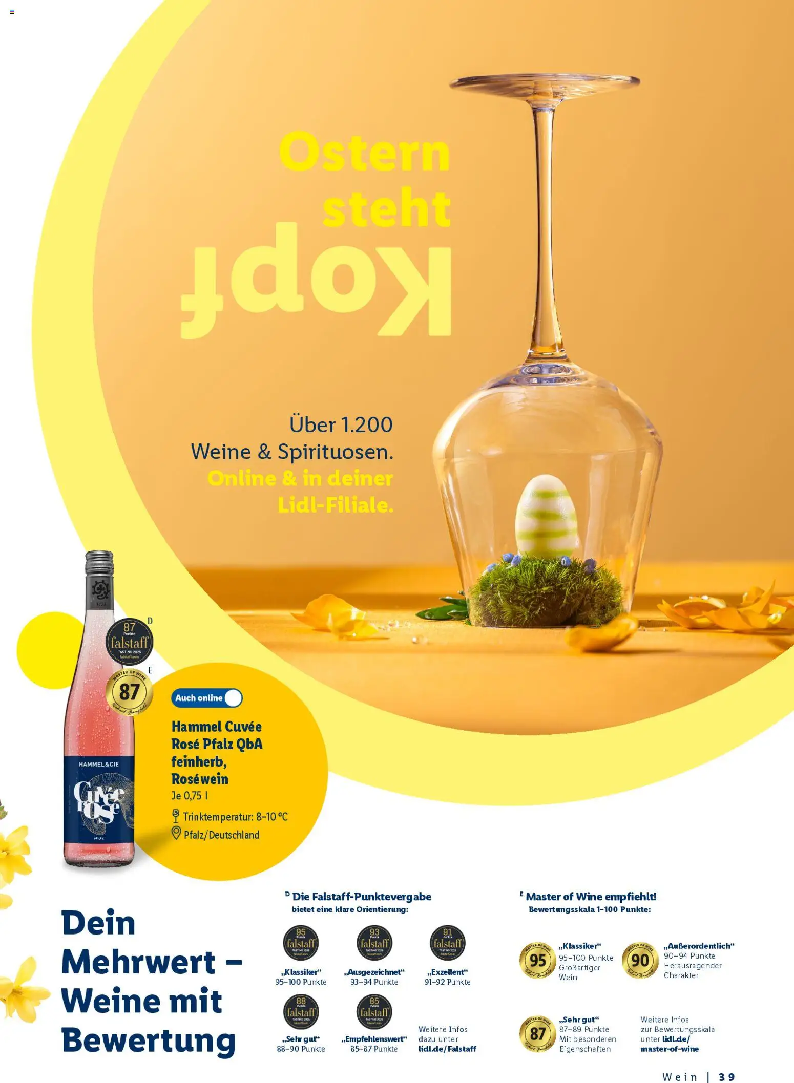 Lidl Německo leták - Ostern gemeinsam genießen od 09.03.2026 | Strana: 39