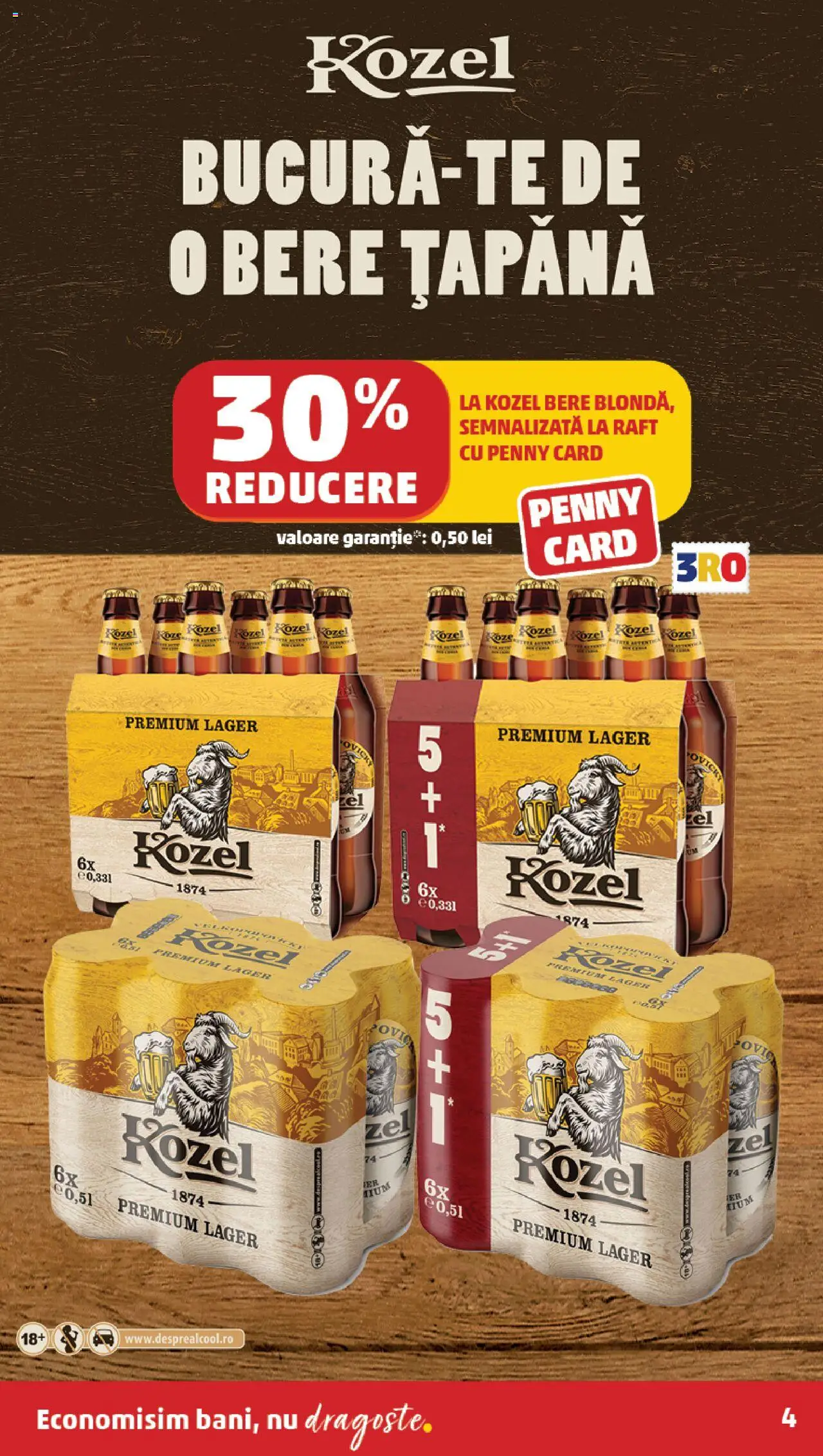 Catalog PENNY – valabil de la 20.08.2025 | Pagină: 4 | Produse: Raft, Bere