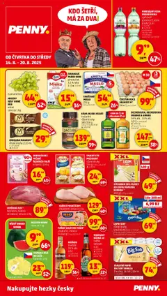 Náhled letáku Penny Market leták - Čtvrtečník od 14.08.2025